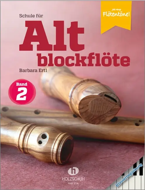 Schule für Altblockflöte 2 – Klavierbegleitung
